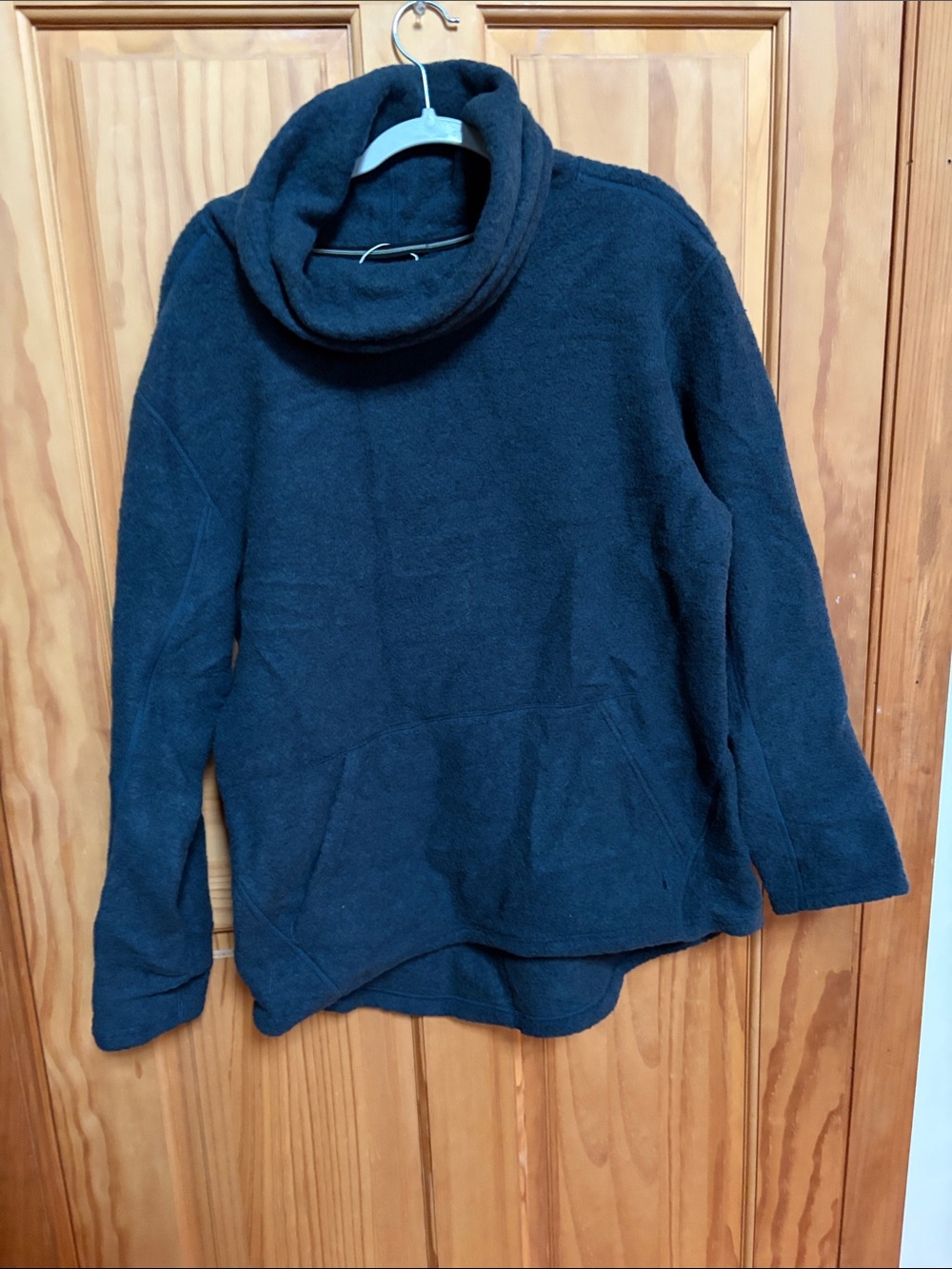Smartwool Cozy Twilight Blue Funnel Neck Women's Sweater
